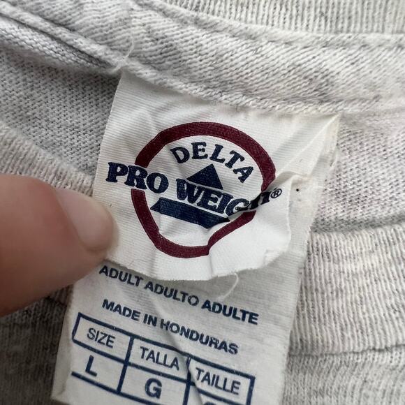 Vintage Minnesota State Lottery Gray Crew Neck T-Shirt Large - Picture 7 of 7